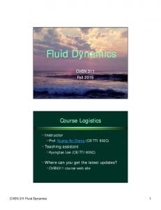 Fluid Dynamics