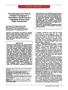 Fluorodeoxyglucose positron emission