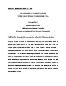 folk biological classification of