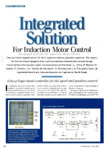 For Induction Motor Control - idUS