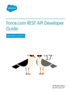 Force.com REST API Developer's Guide