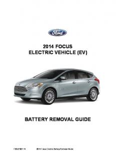 Ford Focus Electric Vehicle