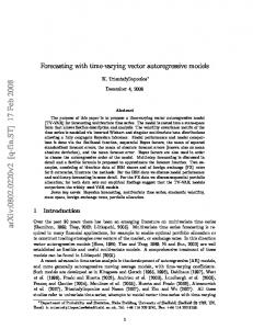 Forecasting with time-varying vector autoregressive models