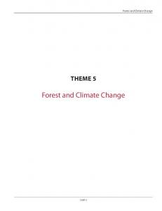 Forest and Climate Change