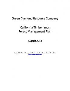 Forest Management Plan