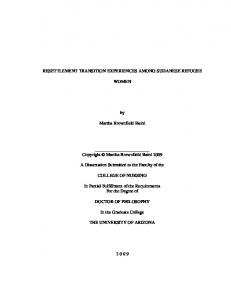 format (sample) dissertation - PeaceWomen