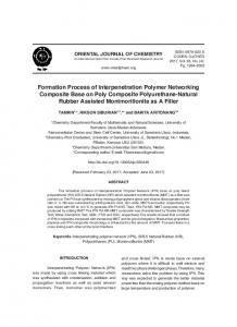 Formation Process of Interpenetration Polymer