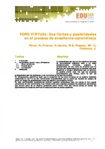 Foro Virtual