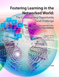 Fostering Learning in the Networked World