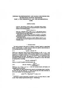 fowler transformation and radial solutions for quasilinear elliptic