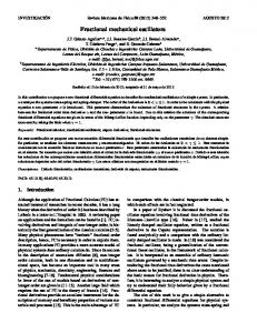 Fractional mechanical oscillators - SciELO