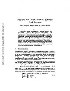 Fractional Non-Linear, Linear and Sublinear Death Processes