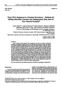 From DNA Sequences to Chemical Structures