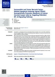 Fucoxanthin and Tumor Necrosis Factor