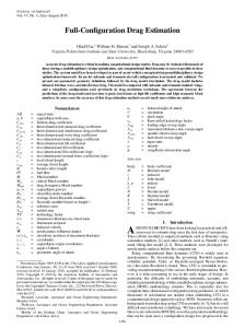 Full-Configuration Drag Estimation - AIAA ARC