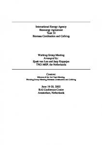 full report - IEA Bioenergy Task 32