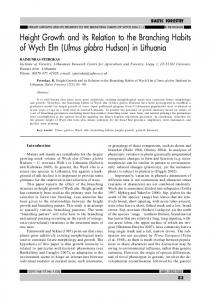 Full Text - Baltic Forestry