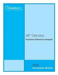 Functions defined by integrals