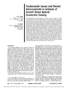 Fundamental Issues and Recent Advancements in Analysis of Aircraft ...