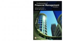 Fundamentals of financial management