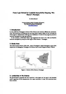 Fuzzy Logic Method for Landslide Susceptibility ... - GeoComputation