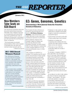 G3: Genes, Genomes, Genetics