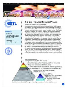 Gas Hydrates Resource Pyramid - National Energy Technology ...