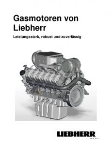 Gasmotoren von Liebherr - IMA