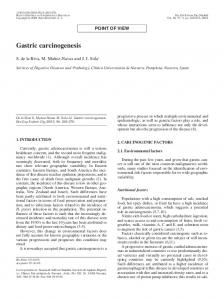 Gastric carcinogenesis