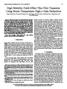 Gate Dielectrics - IEEE Xplore