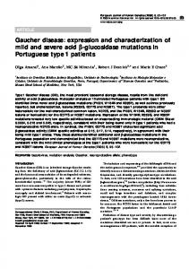 Gaucher disease - Core