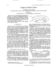 Gauging in whitney spaces - Magnetics, IEEE ... - IEEE Xplore