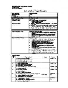 GBPP dan SAP Jarkom 2004 - Simponi