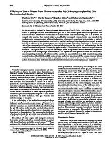 Gels - American Chemical Society