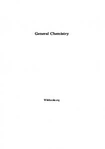 General Chemistry