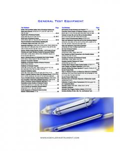 General Test Equipment