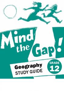 Geography - Department of Basic Education