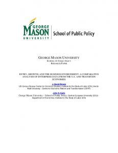 george mason university - Papers.ssrn.com