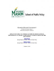 george mason university - SSRN