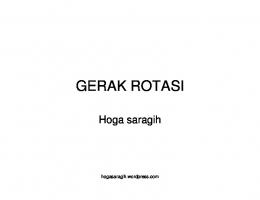 GERAK ROTASI - WordPress.com