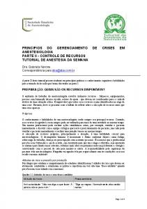 Gerenciamento de crises II - grofsc.net