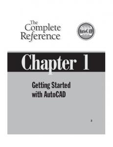 Getting Started with AutoCAD
