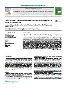 GIV/girdin binds exocyst subunit-Exo70 and regulates ...