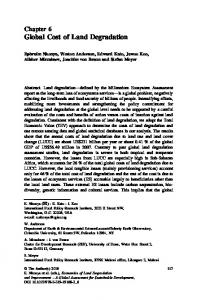 Global Cost of Land Degradation - Core