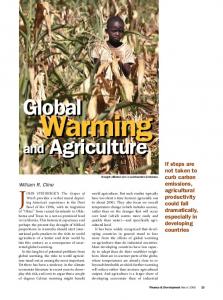 Global Warming and Agriculture - IMF