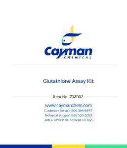 Glutathione Assay Kit - Cayman Chemical