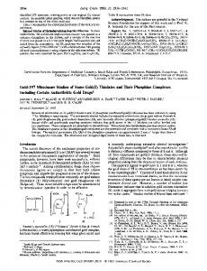 Gold - American Chemical Society