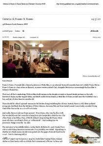 Good Food Review - Russo & Russo