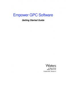 GPC Getting Started Guide