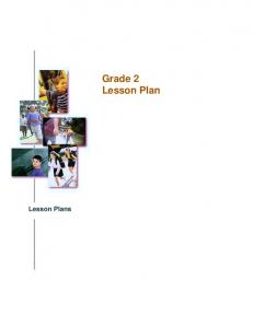 Grade 2 Lesson Plan